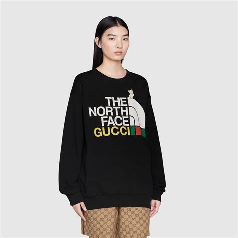 the north face gucci felpa